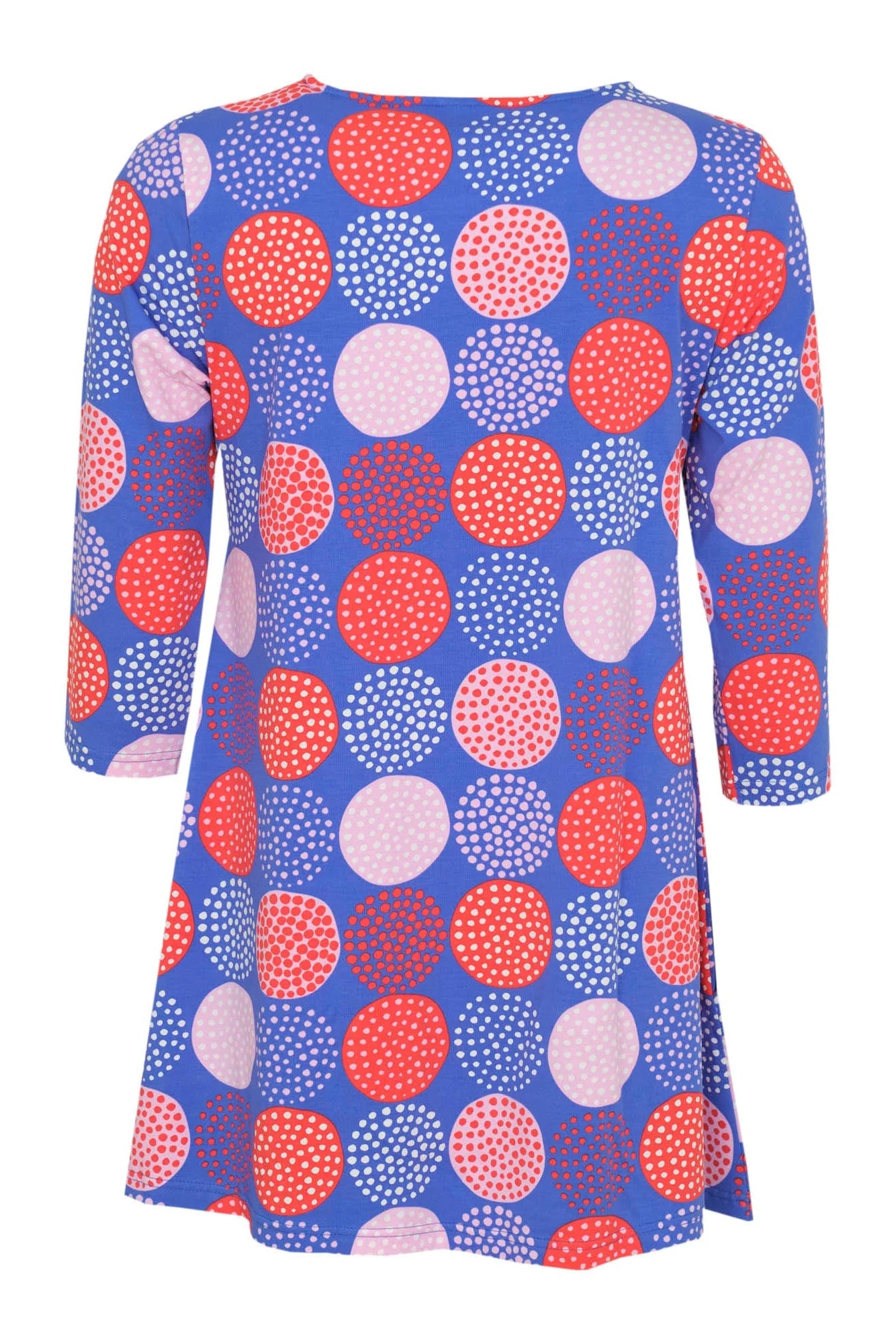 Ratia Pisara Tunic Lumipallo Blue Red