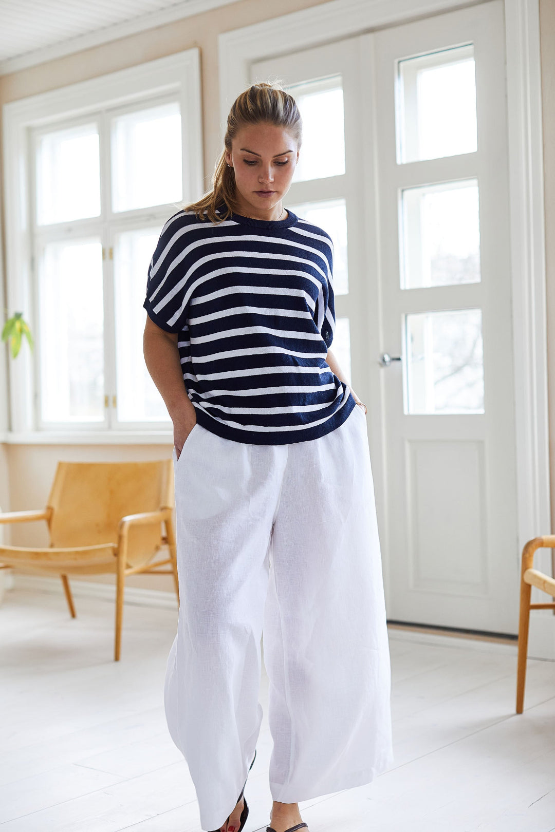 Piironki Helsinki Knit Striped Shirt