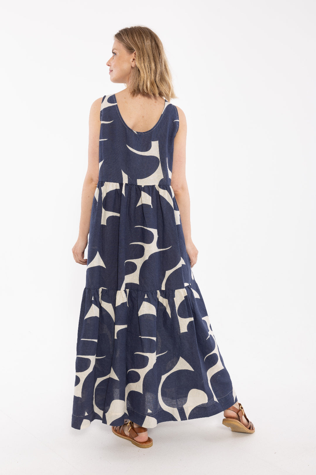 Danefæ København Danair Trops Navy/Chalk Dress