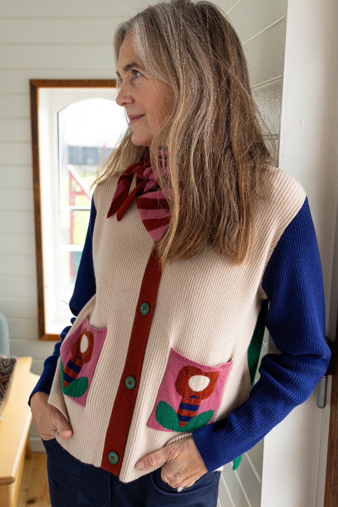 Danefæ København Danehilda Merino Wool Cardigan