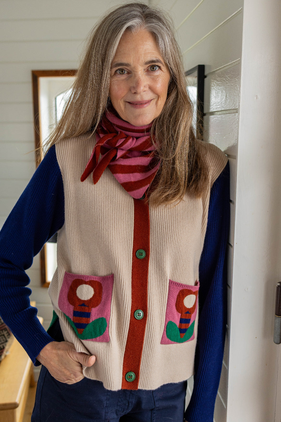 Danefæ København Danehilda Merino Wool Cardigan