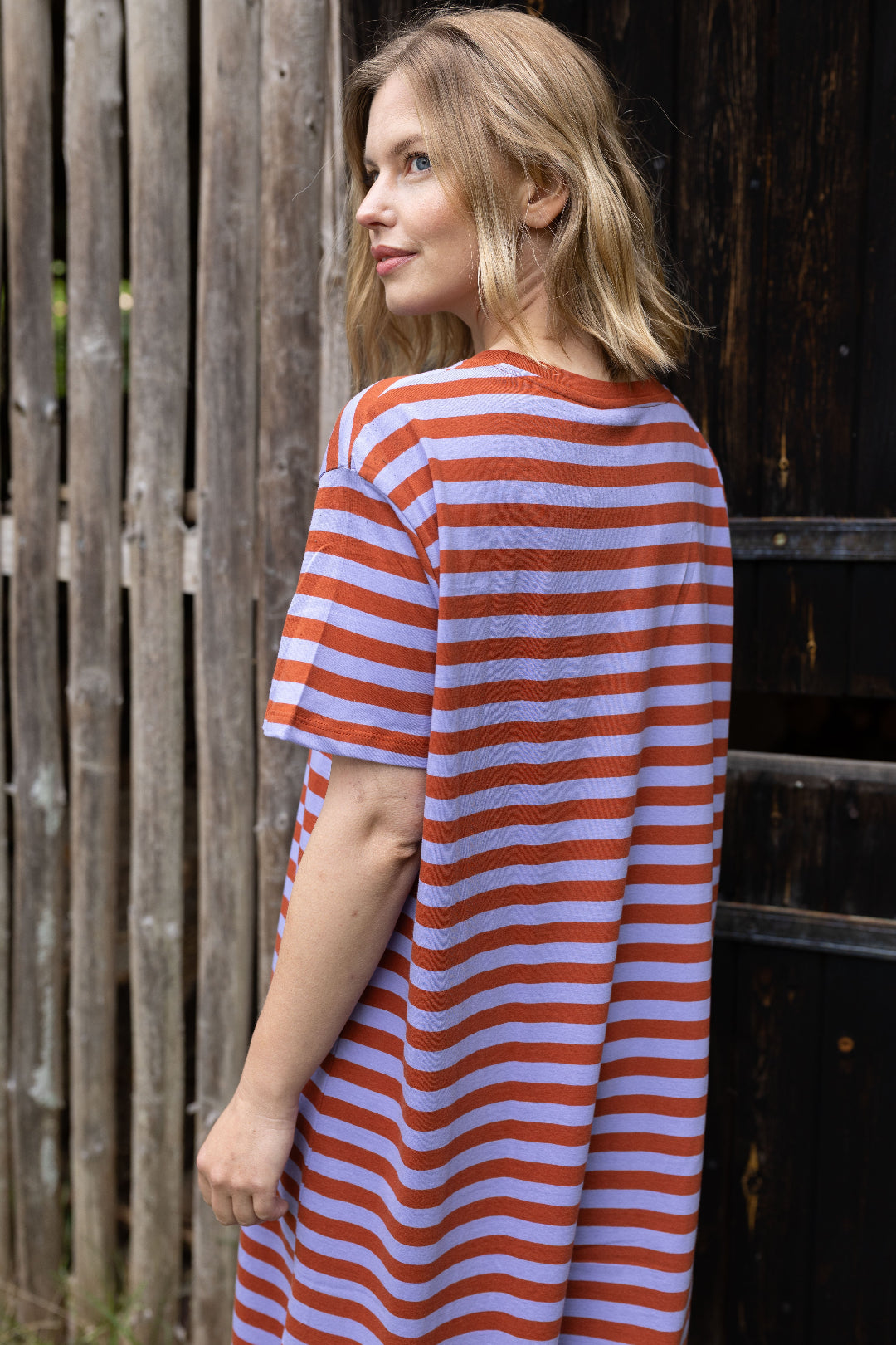 Danefæ København Danebasic Sweet Dress Light Lilac / Chili