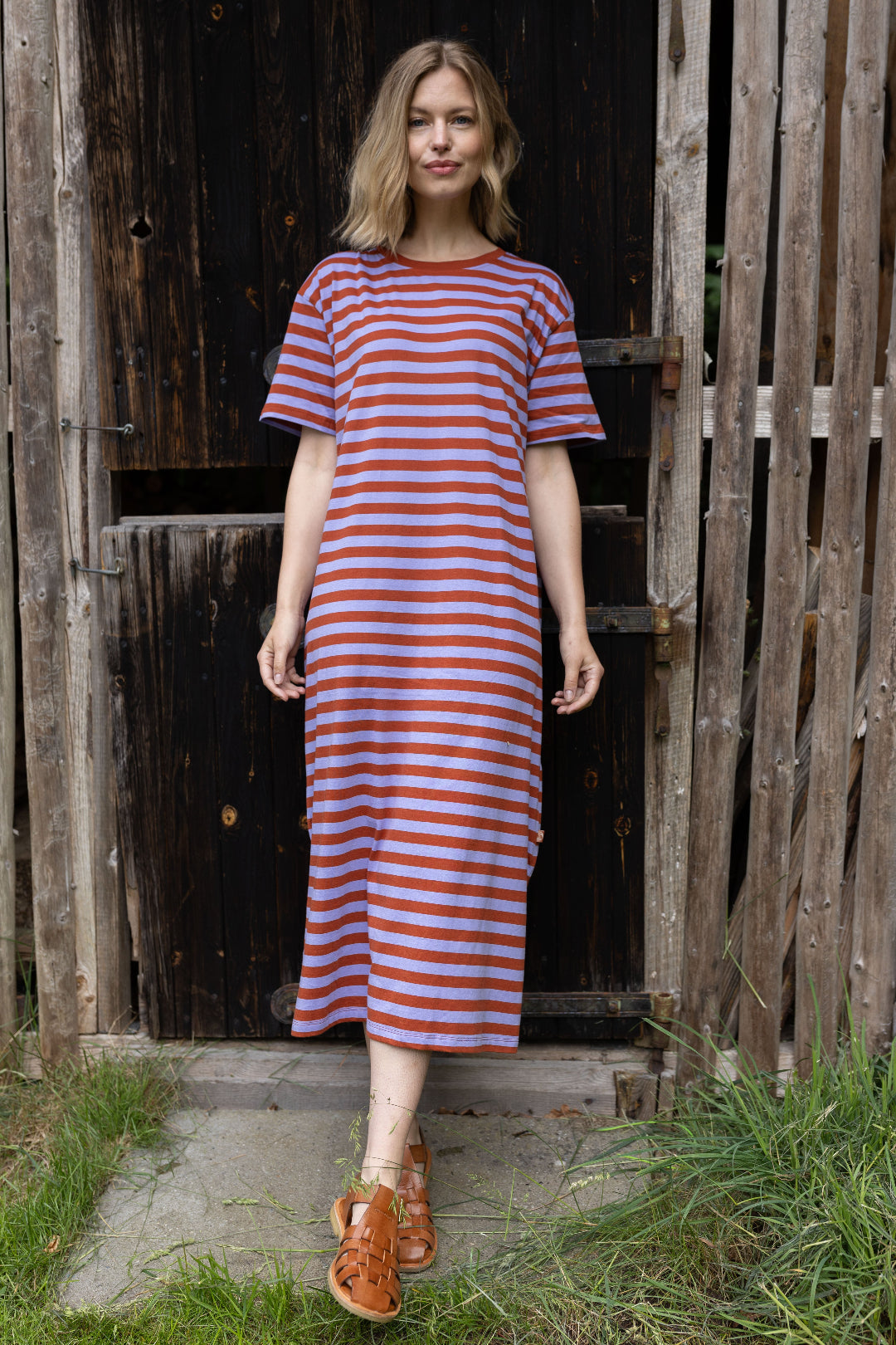 Danefæ København Danebasic Sweet Dress Light Lilac / Chili