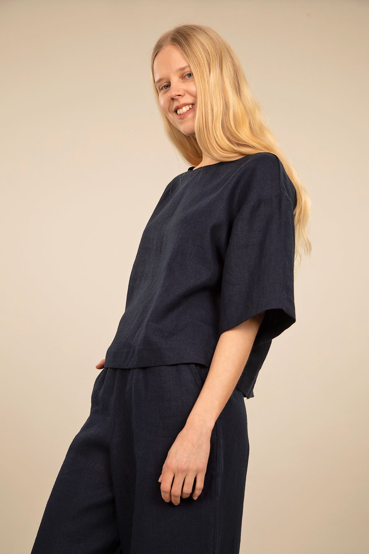 Ratia Matilda Black Linen Shirt