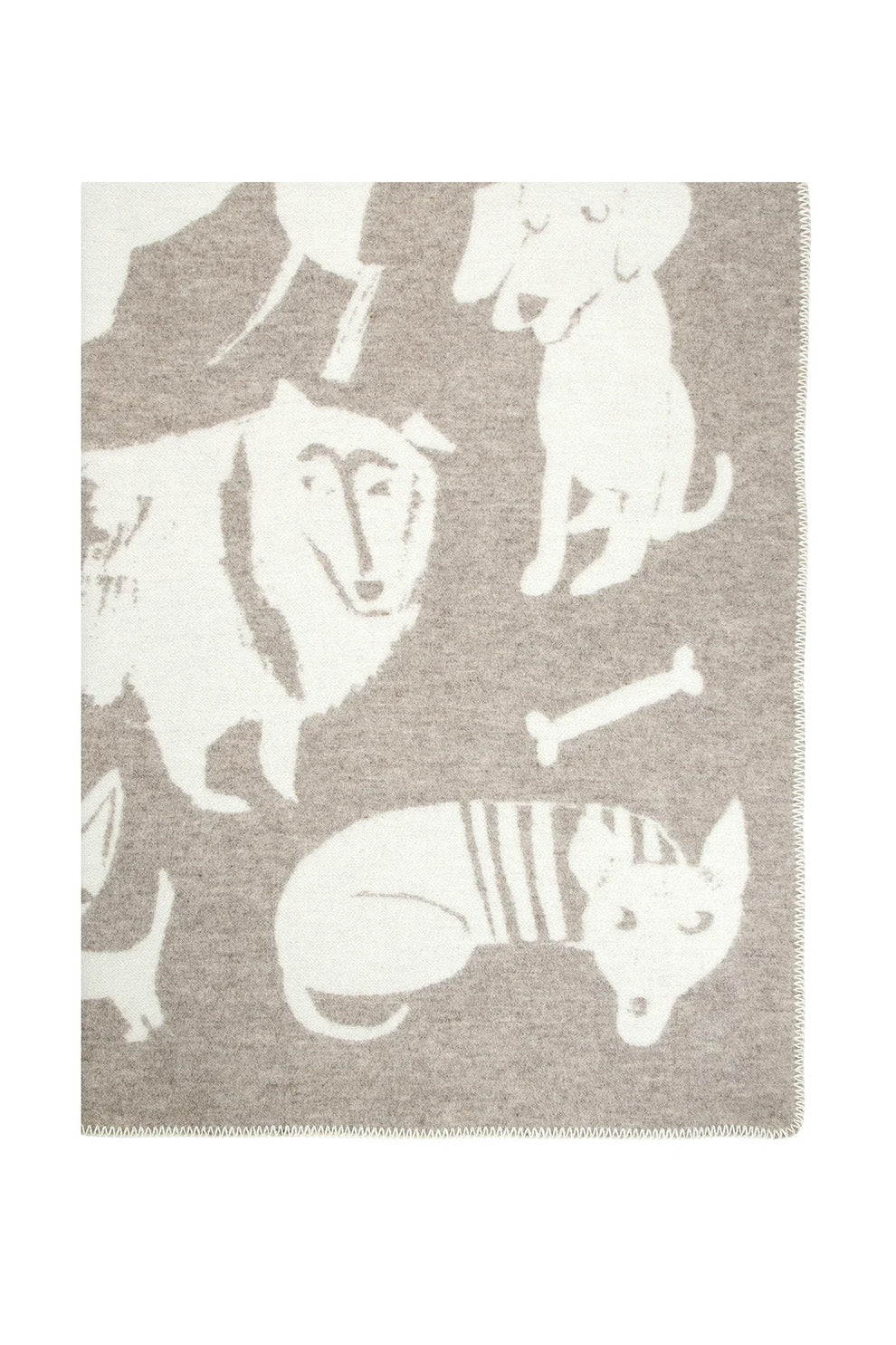 Lapuan Kankurit Koirapuisto Wool Blanket Beige