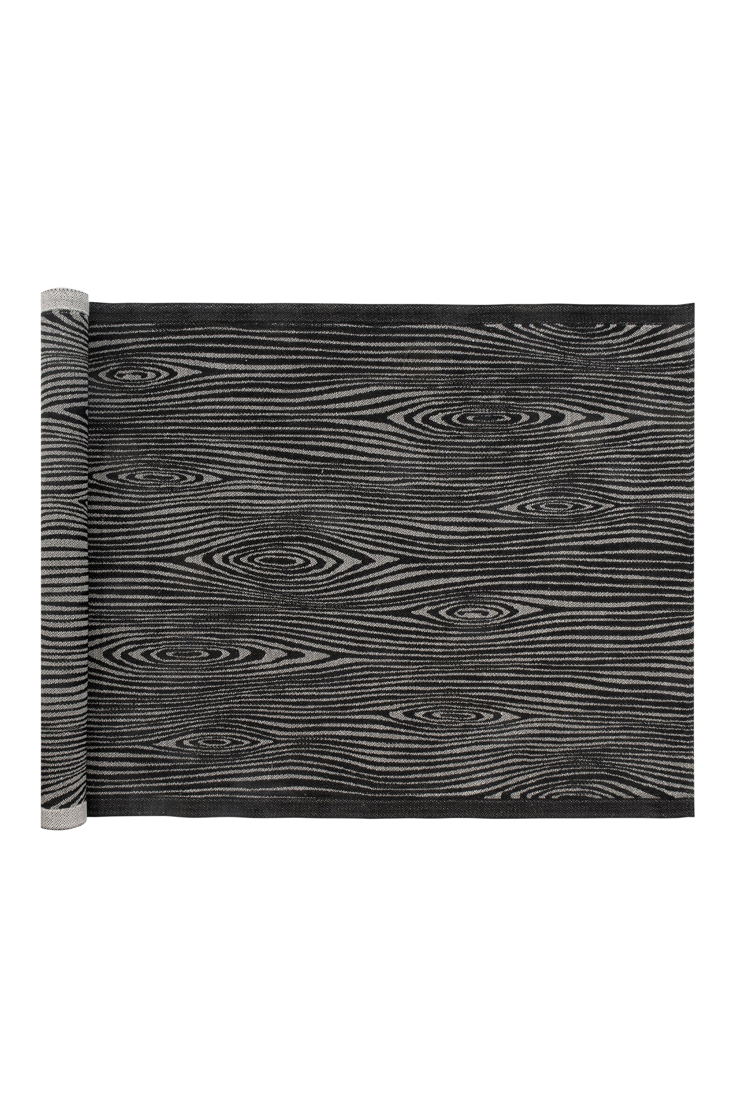 Lapuan Kankurit Viilu Black/Linen Sauna Bench Cover