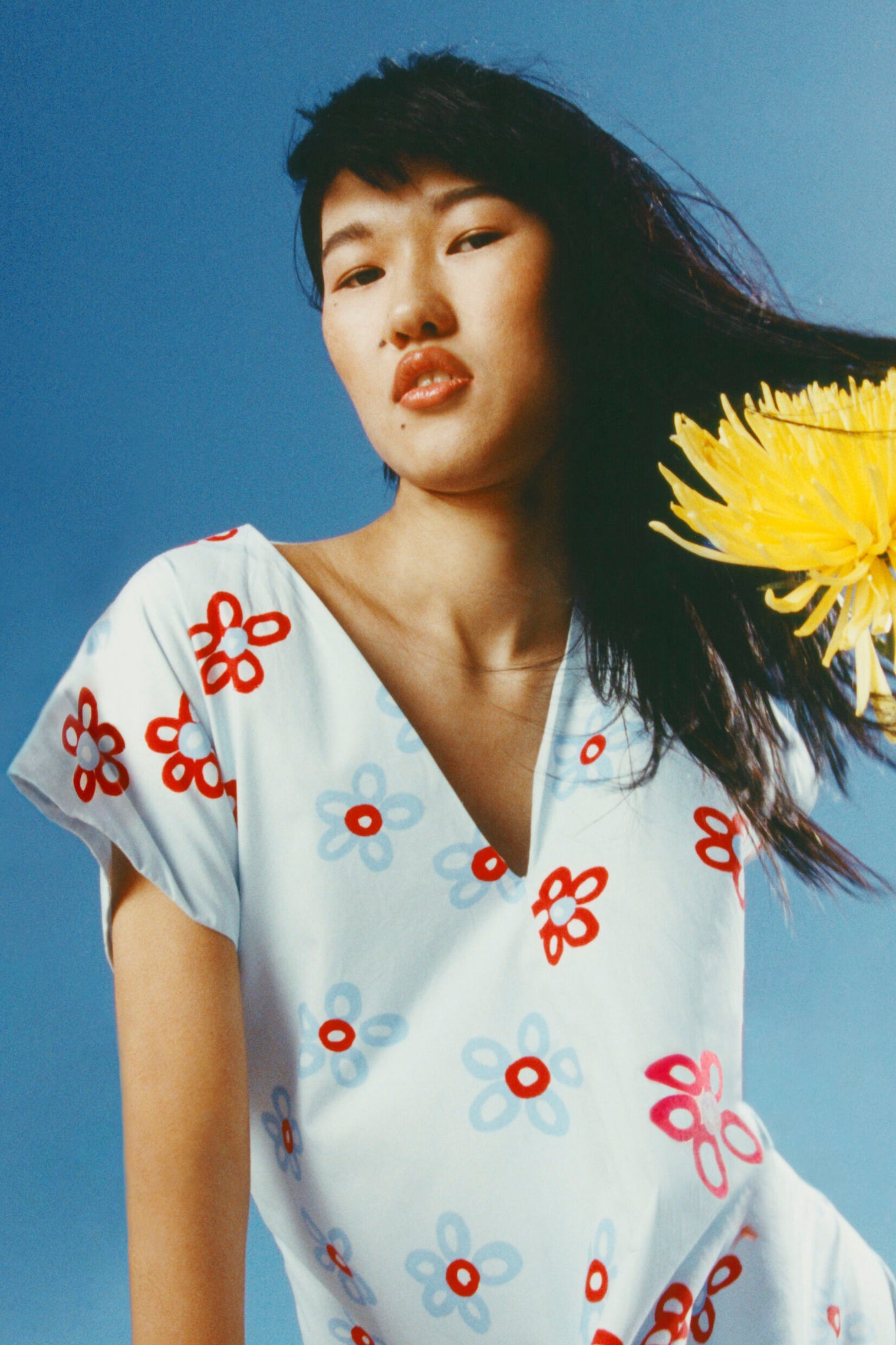 Marimekko Meret Demeter Cotton Poplin Dress