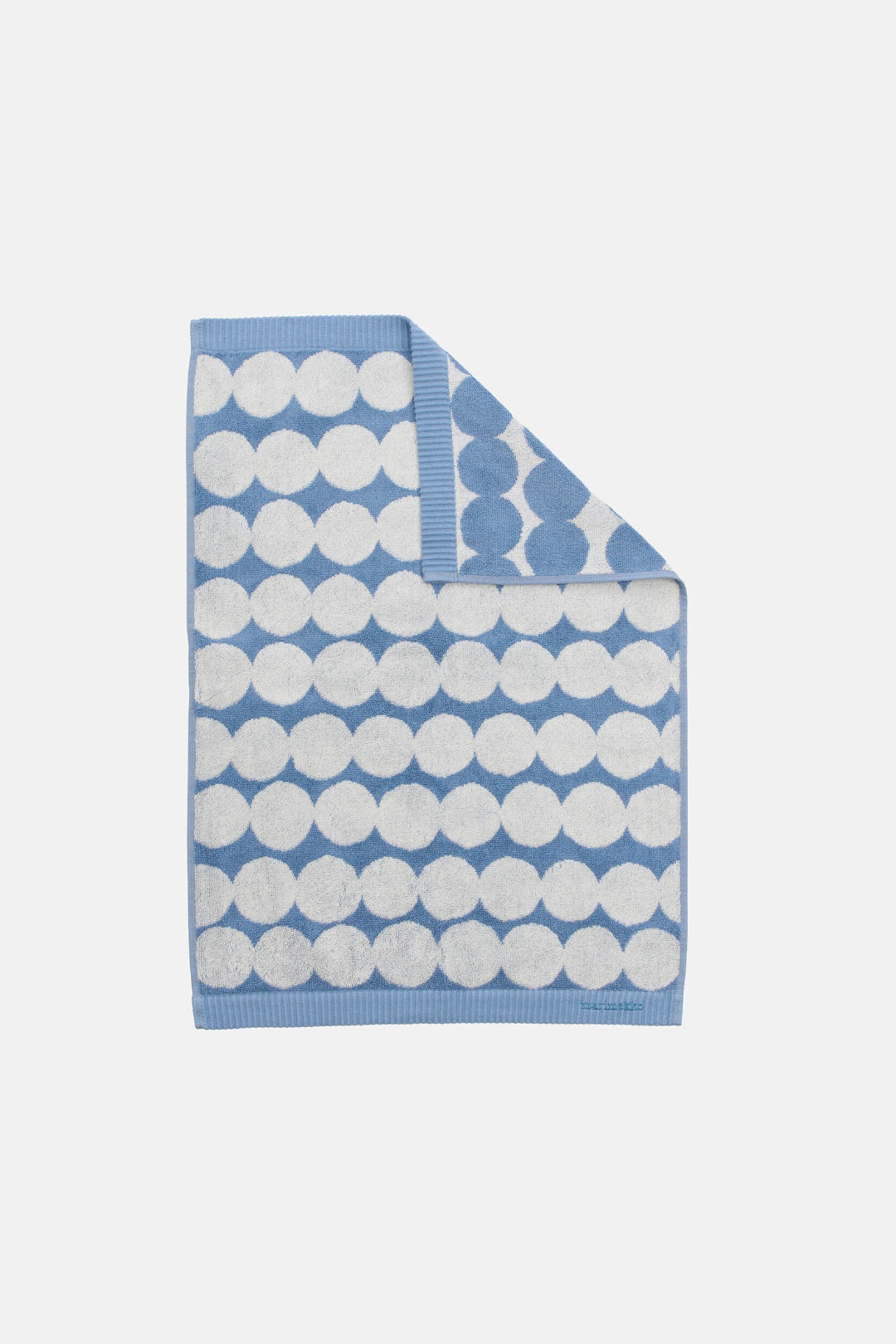 Marimekko Räsymatto Dusty Blue Hand Towel