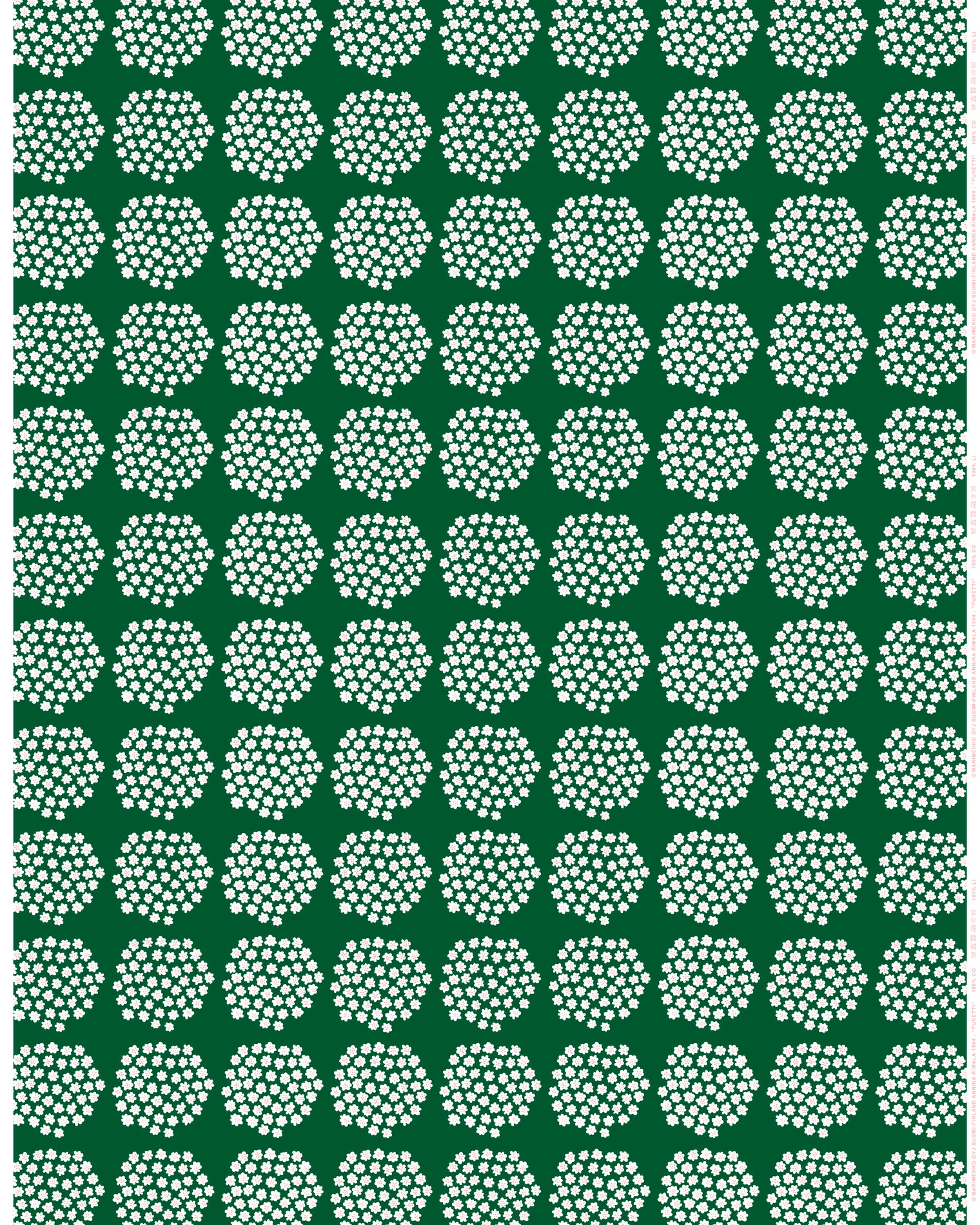 Marimekko Puketti Green Fabric