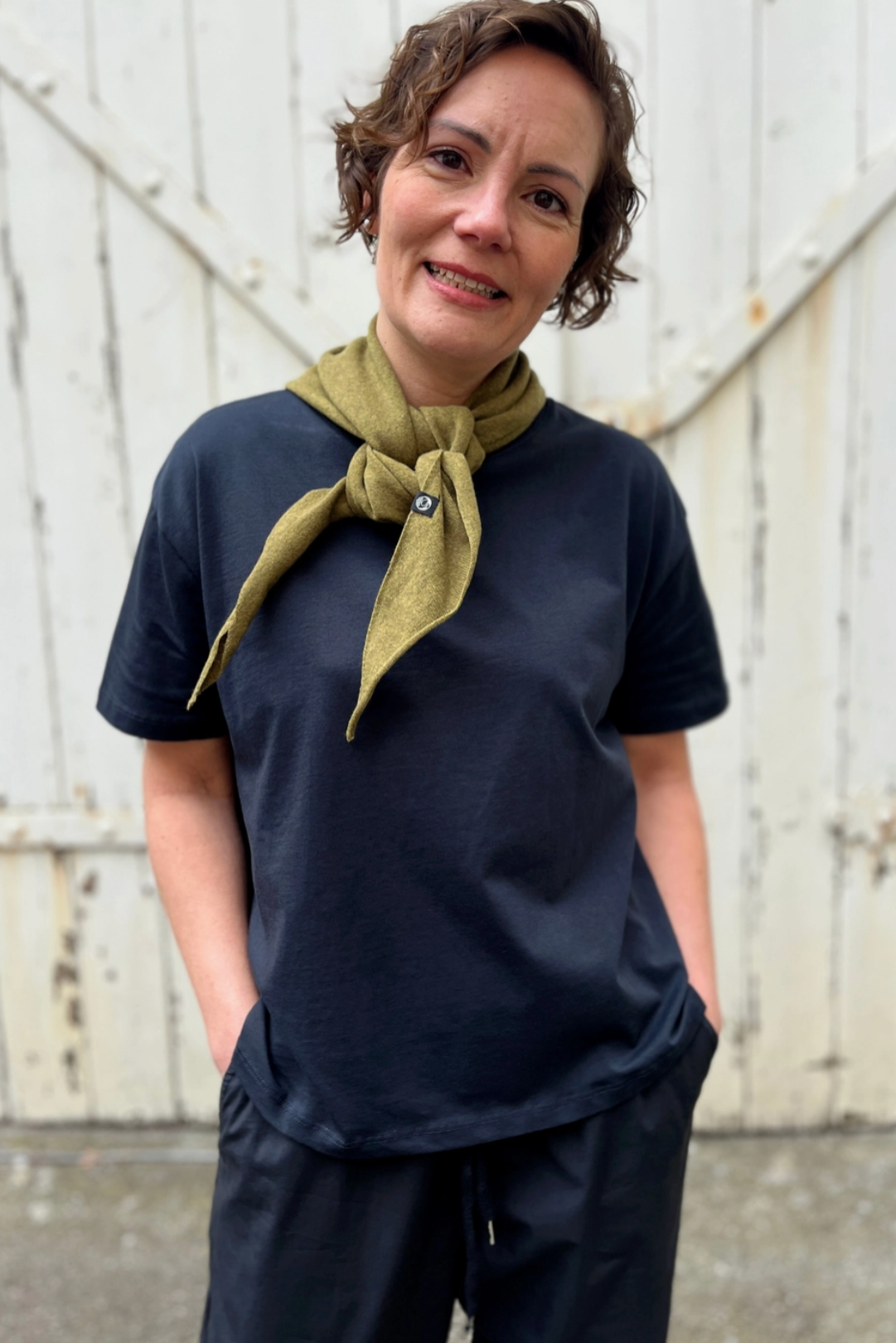 Danefæ København Danebasic Boxy Tee Black