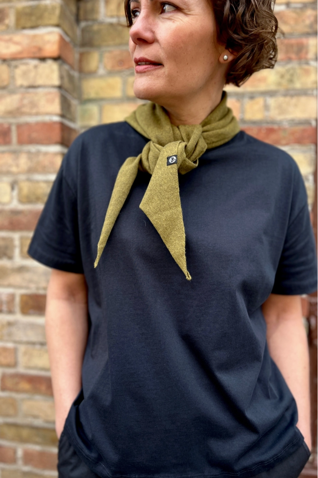 Danefæ København Danebasic Boxy Tee Black