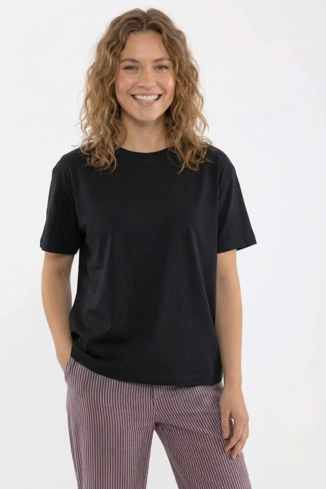Danefæ København Danebasic Boxy Tee Black