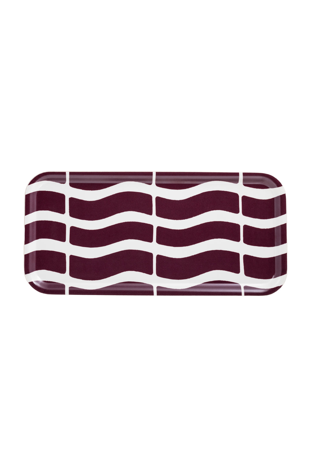 Aarikka Maius Tray Burgundy