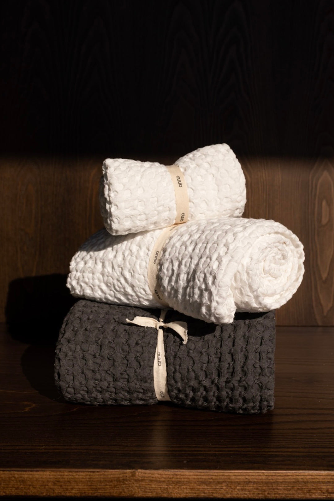 Anno Puro Organic Towels Greenish Grey