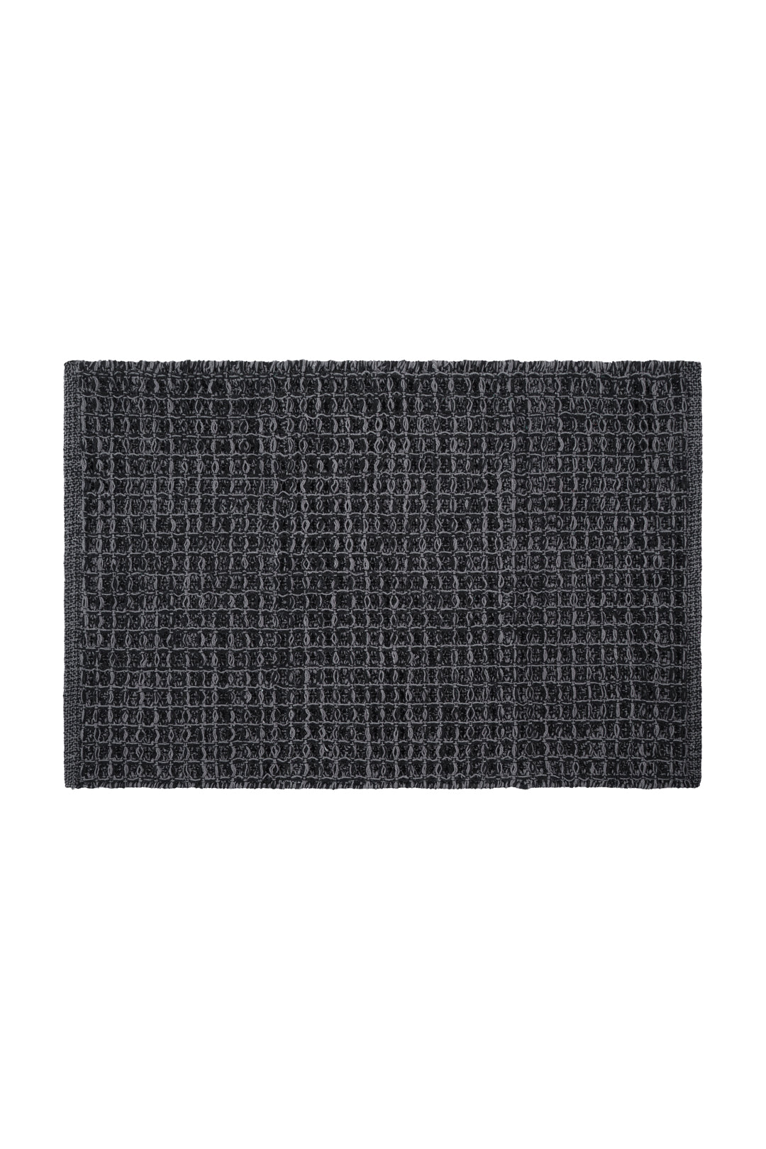 Luhta Rouhe Black Bath Mat