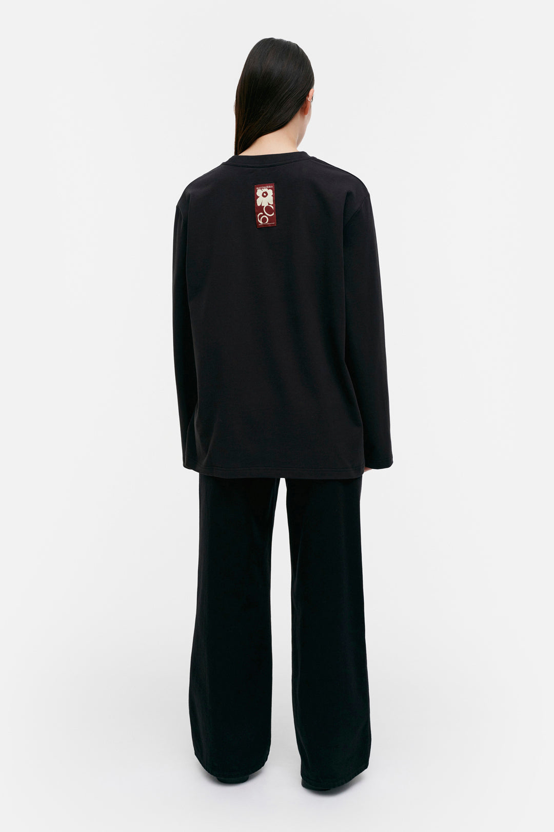 Marimekko Kioski Biitti Logo Placement Jersey Top