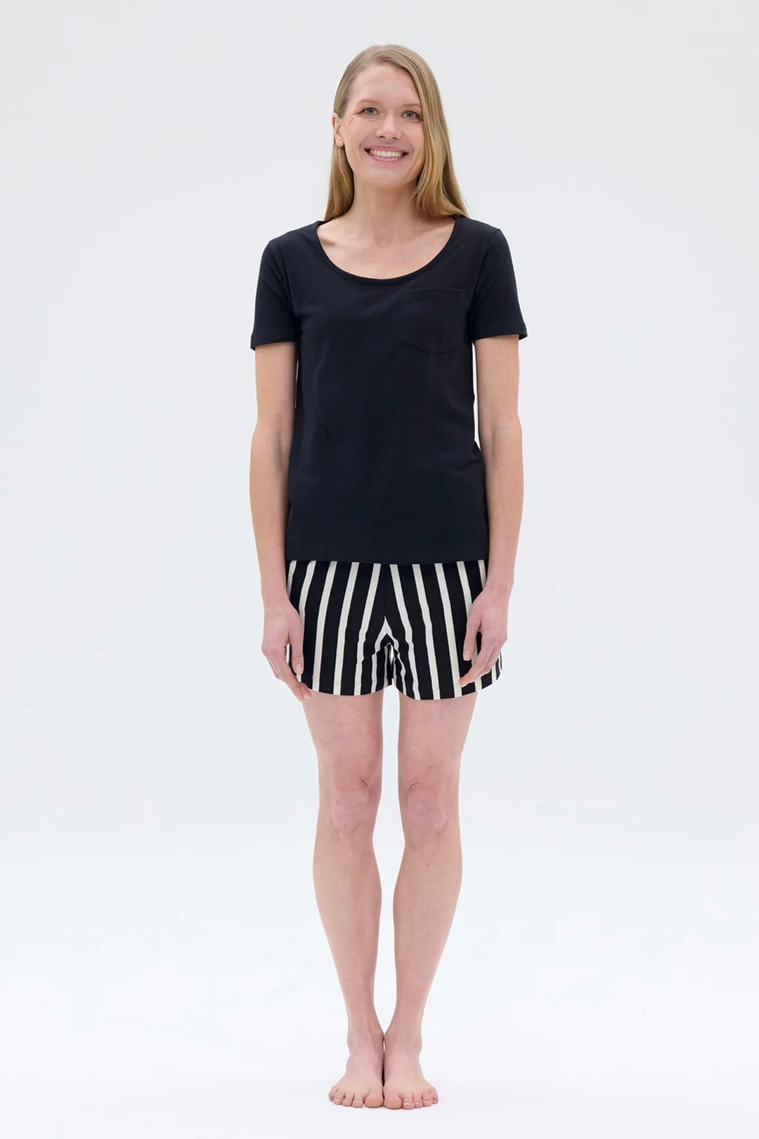 Ratia Veni Short Pajamas Black