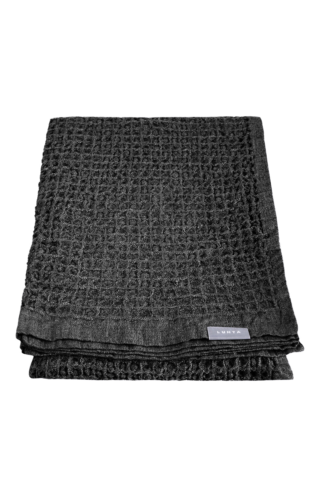 Luhta Linen Black Towels