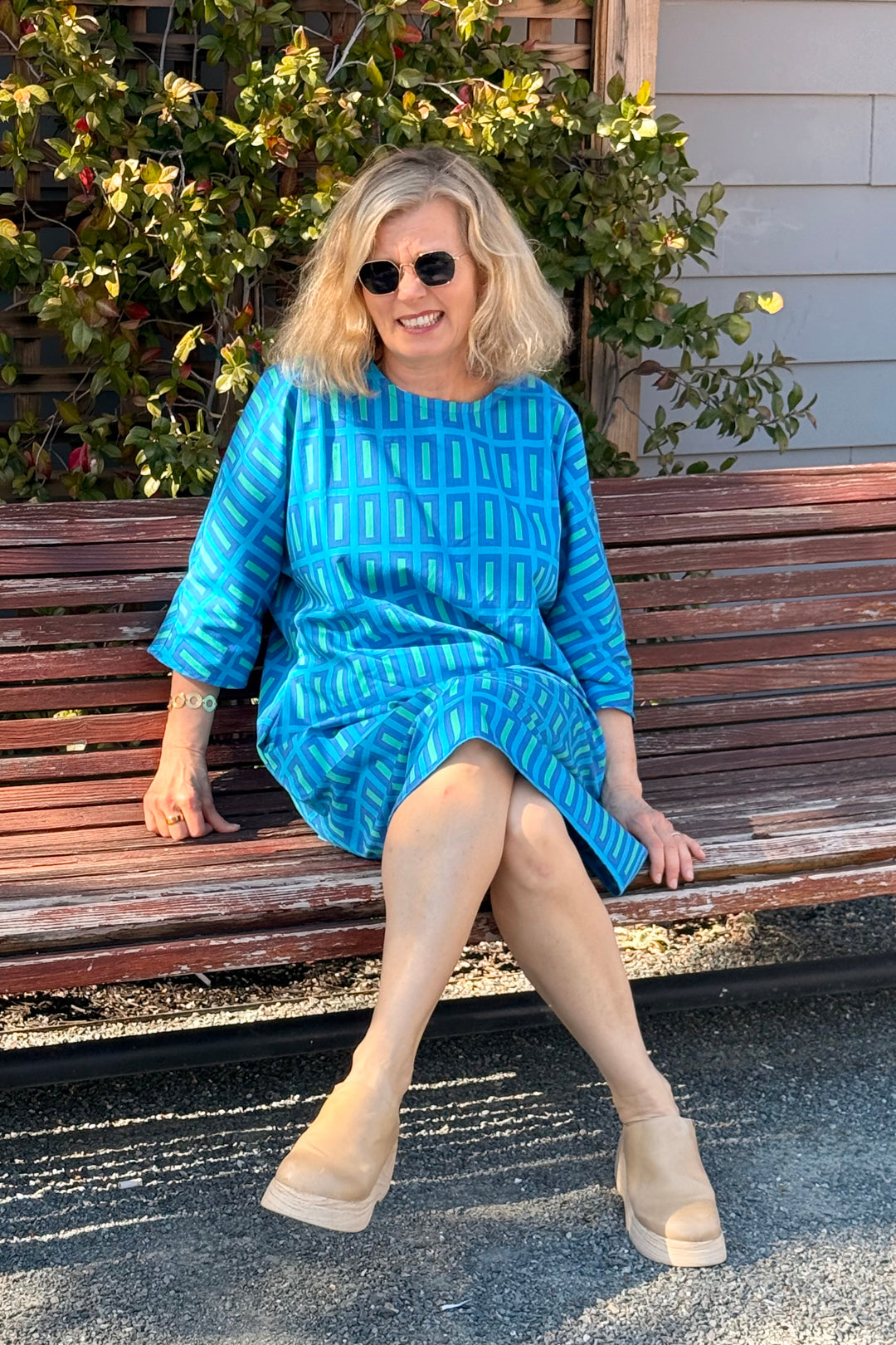 Upcycled A-line Dress