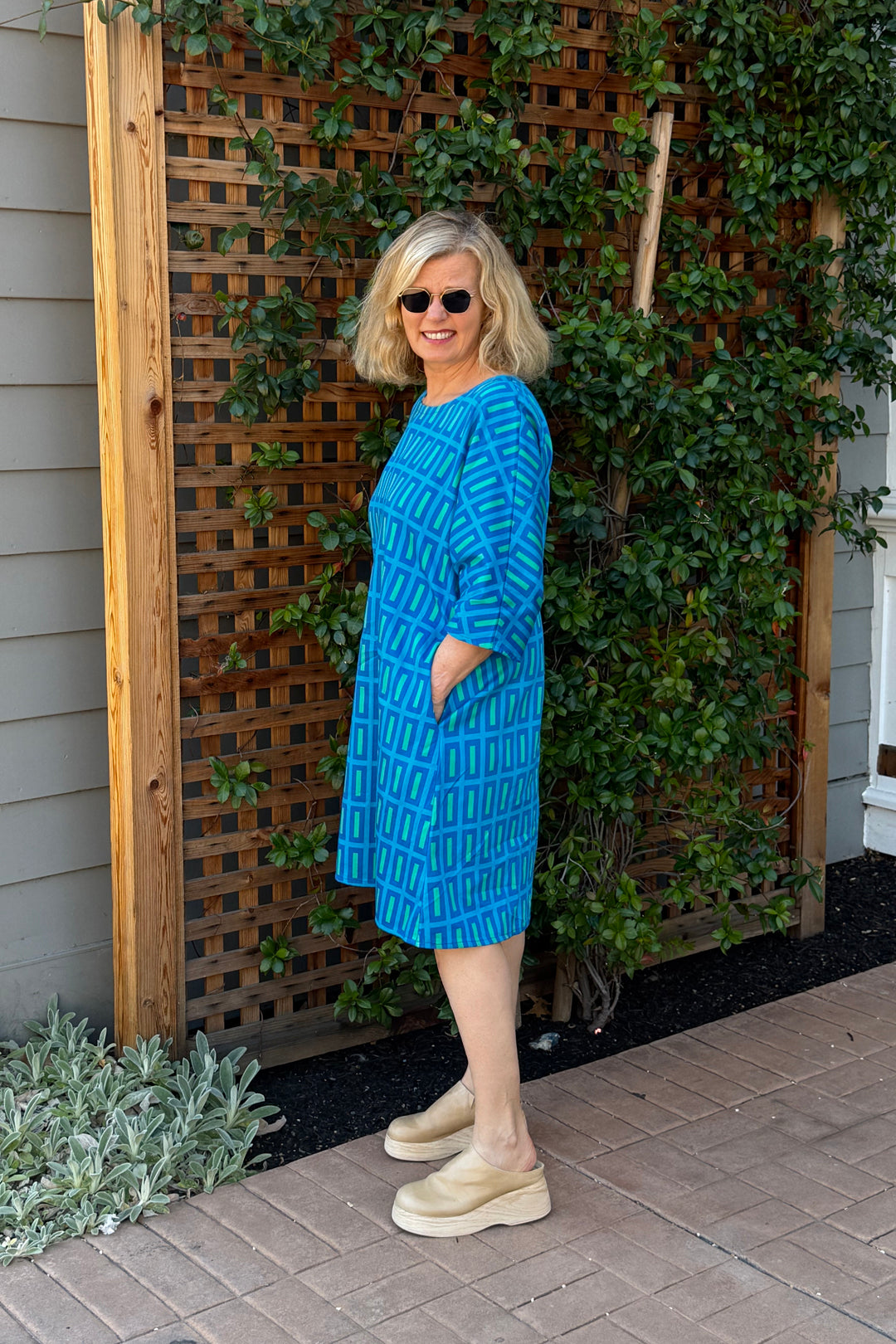 Upcycled A-line Dress