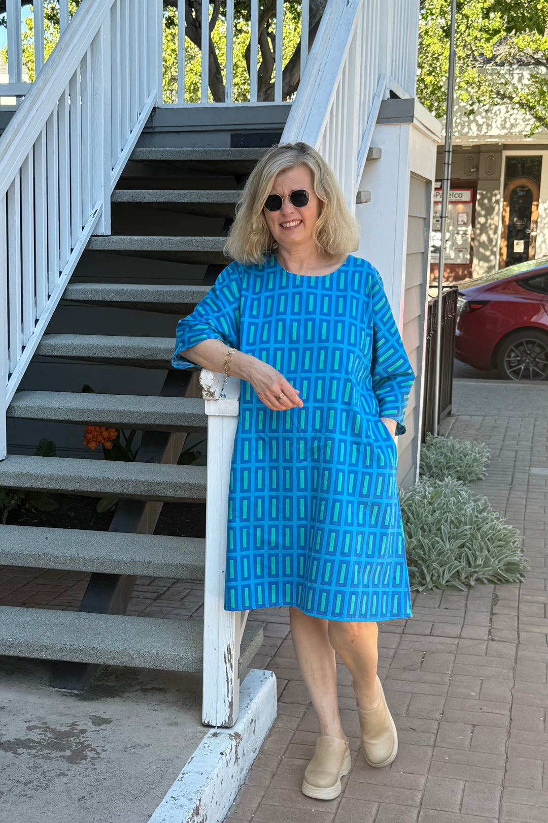 Upcycled A-line Dress