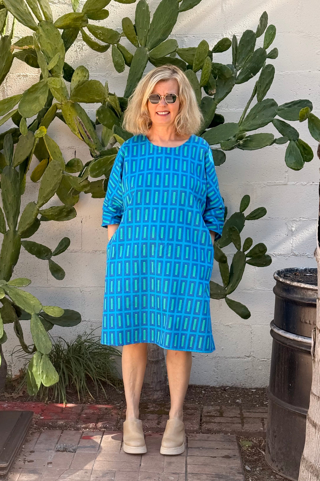 Upcycled A-line Dress