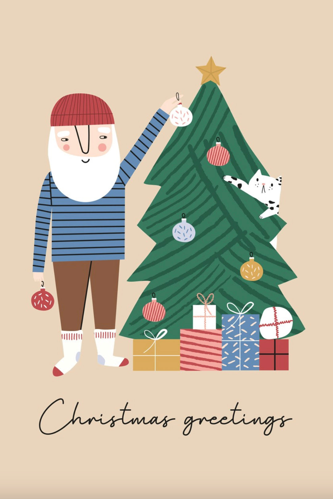 Spira of Sweden Christams Greeting Card