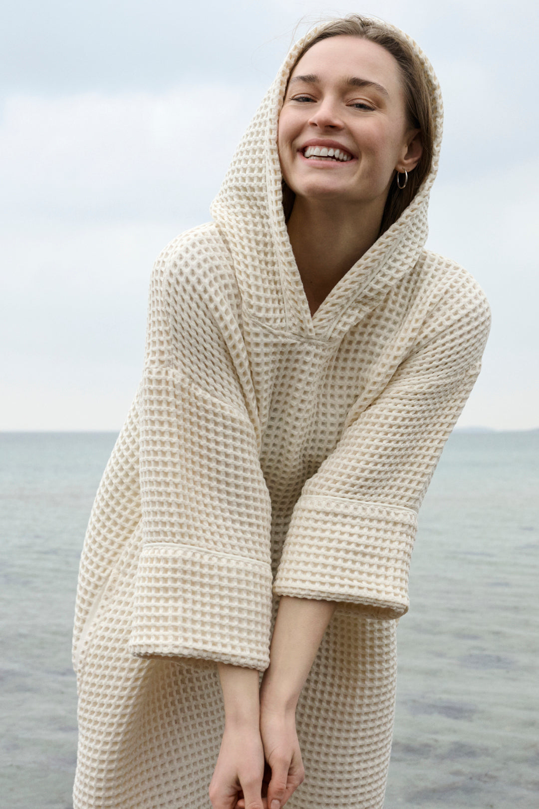 Moshi Moshi Mind Cover Me Poncho Natural