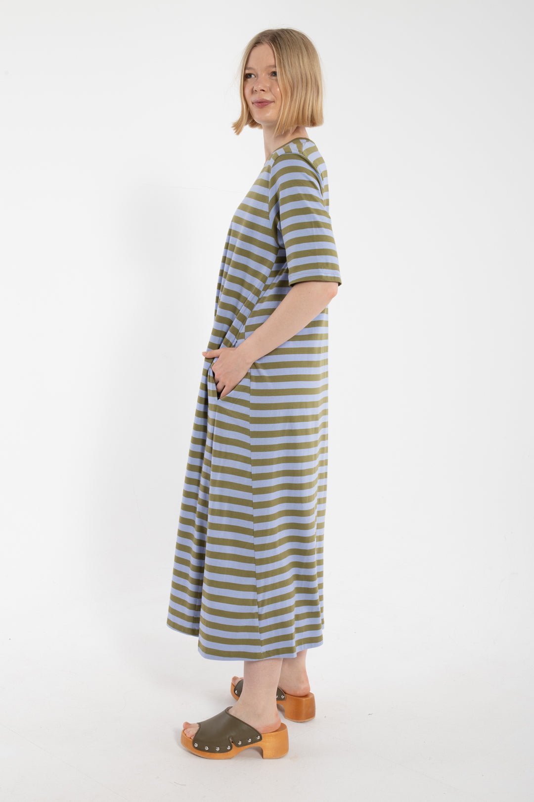 Danefæ København Danebasic Good News Dress Olive