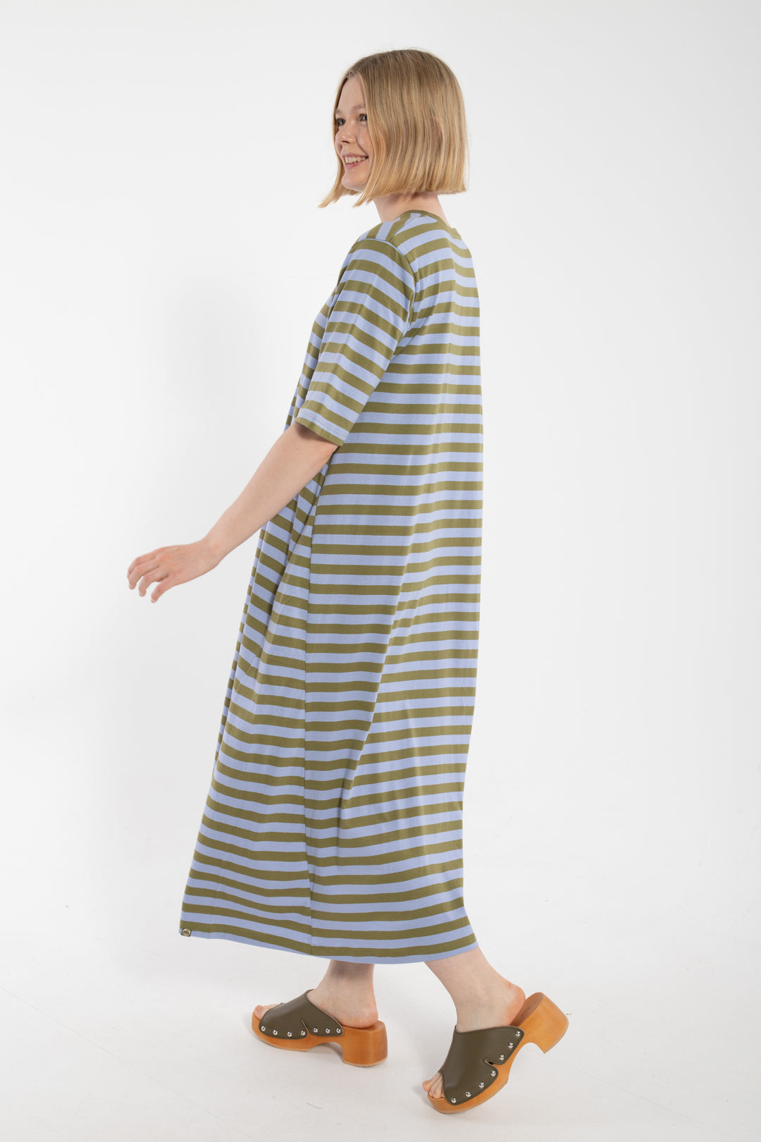 Danefæ København Danebasic Good News Dress Olive