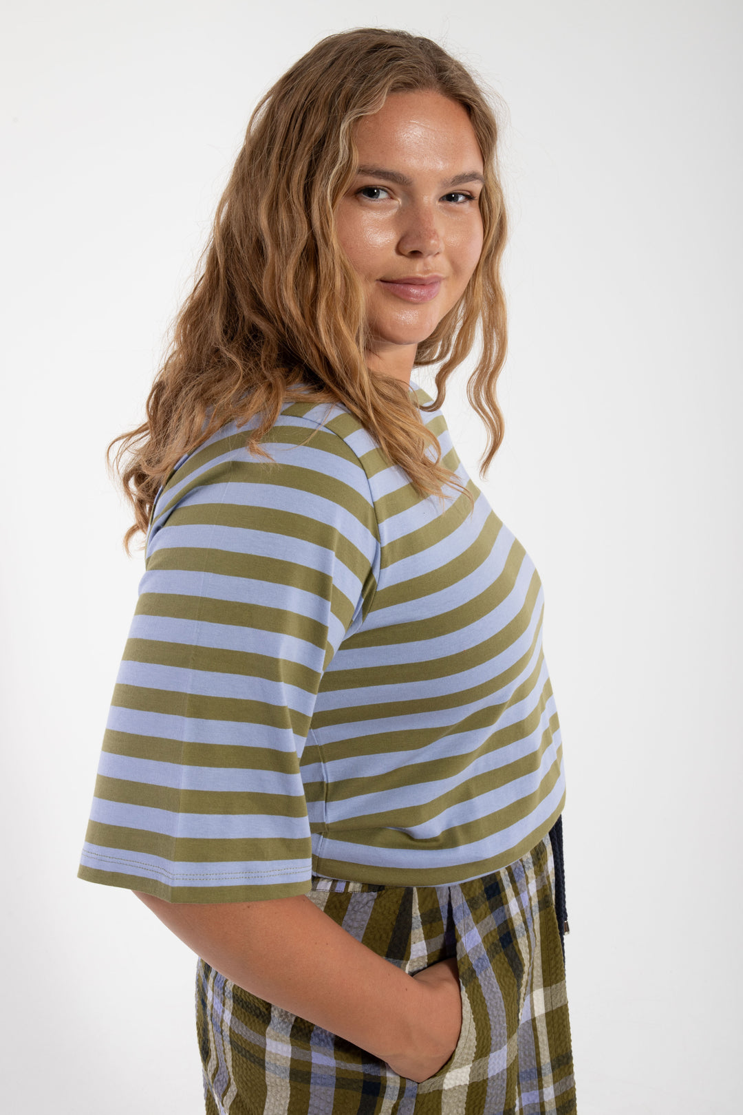 Danefæ København Danebasic Glad Tee Olive