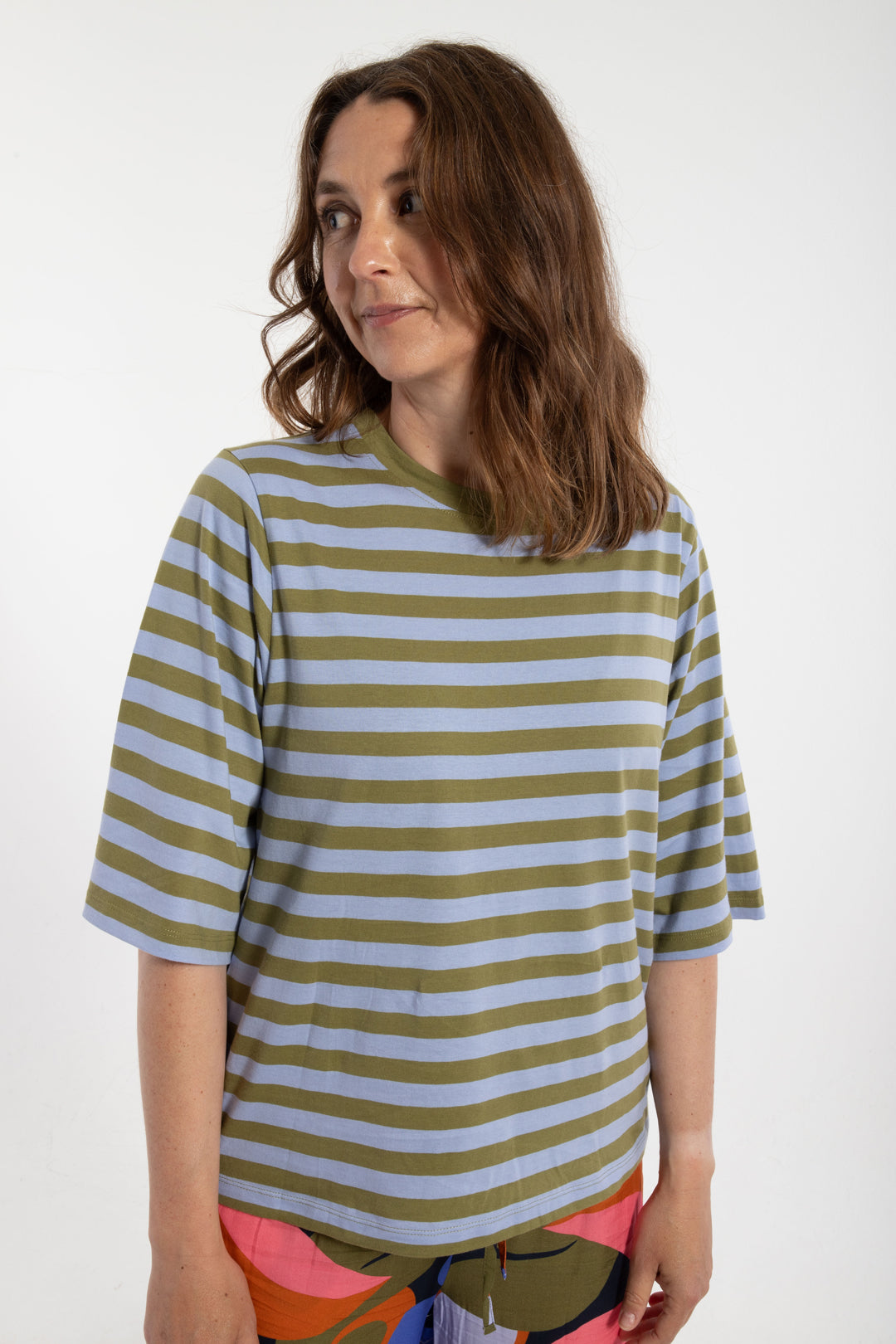 Danefæ København Danebasic Glad Tee Olive