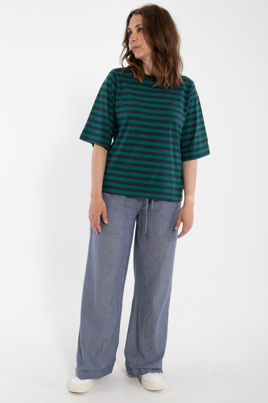 Danefæ København Danebasic Glad Tee Navy