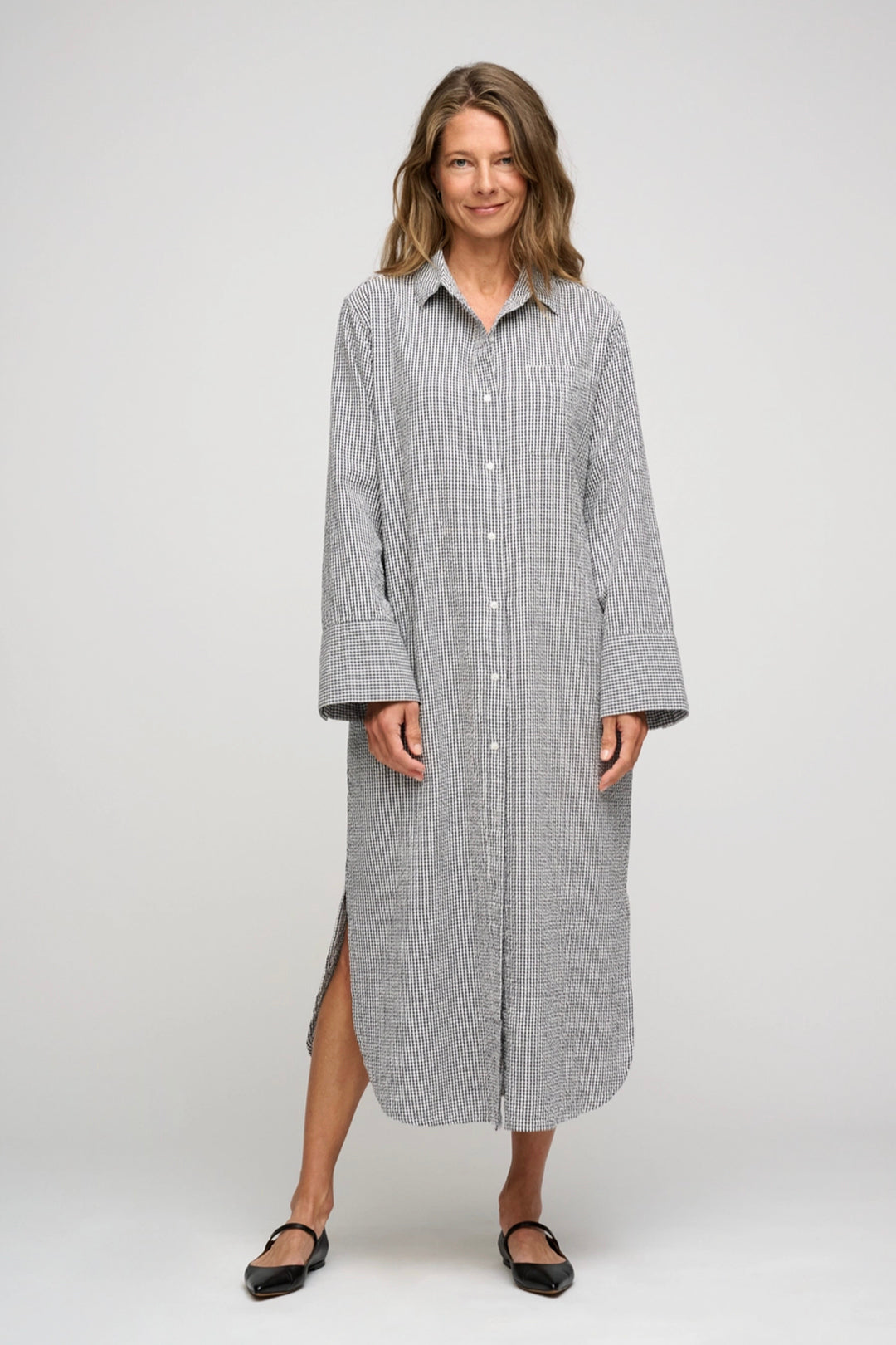 Moshi Moshi Mind Daylight Shirtdress Gingham