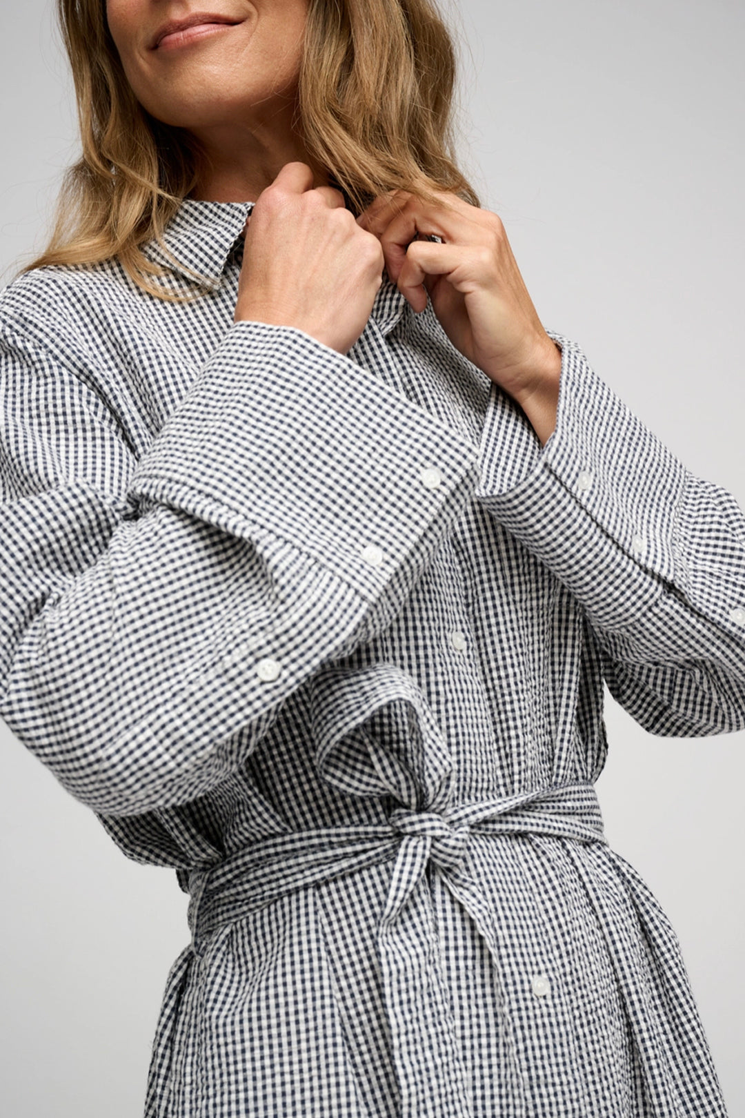 Moshi Moshi Mind Daylight Shirtdress Gingham