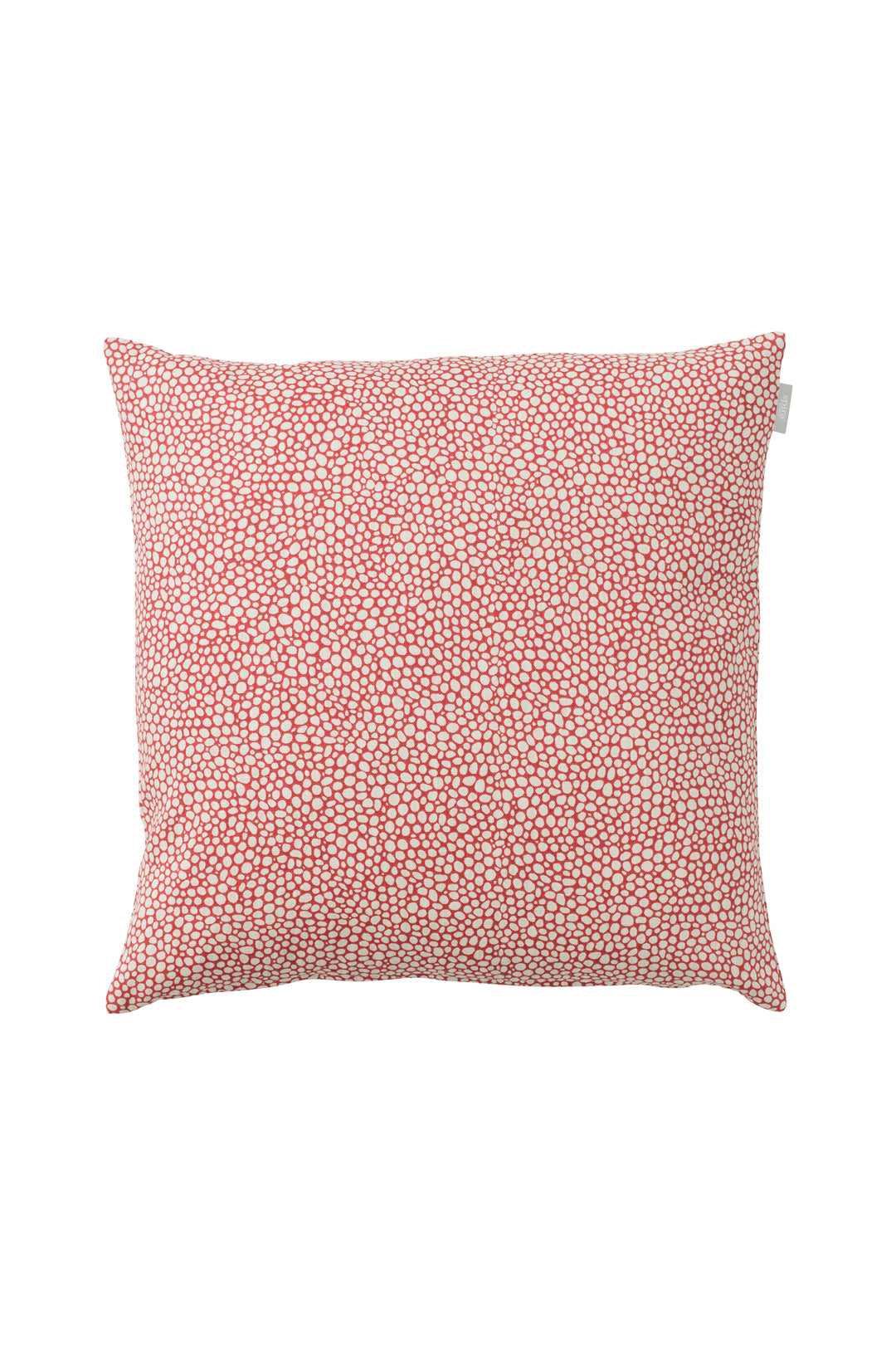 Spira of Sweden Dotte Red Pillow Cover