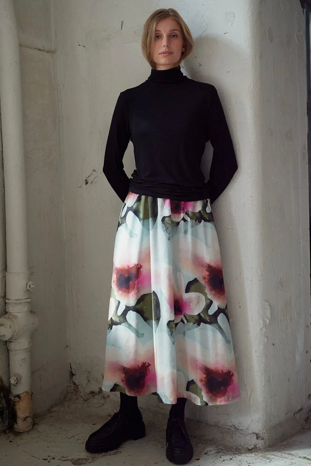 Mainio Floral Floral Skirt