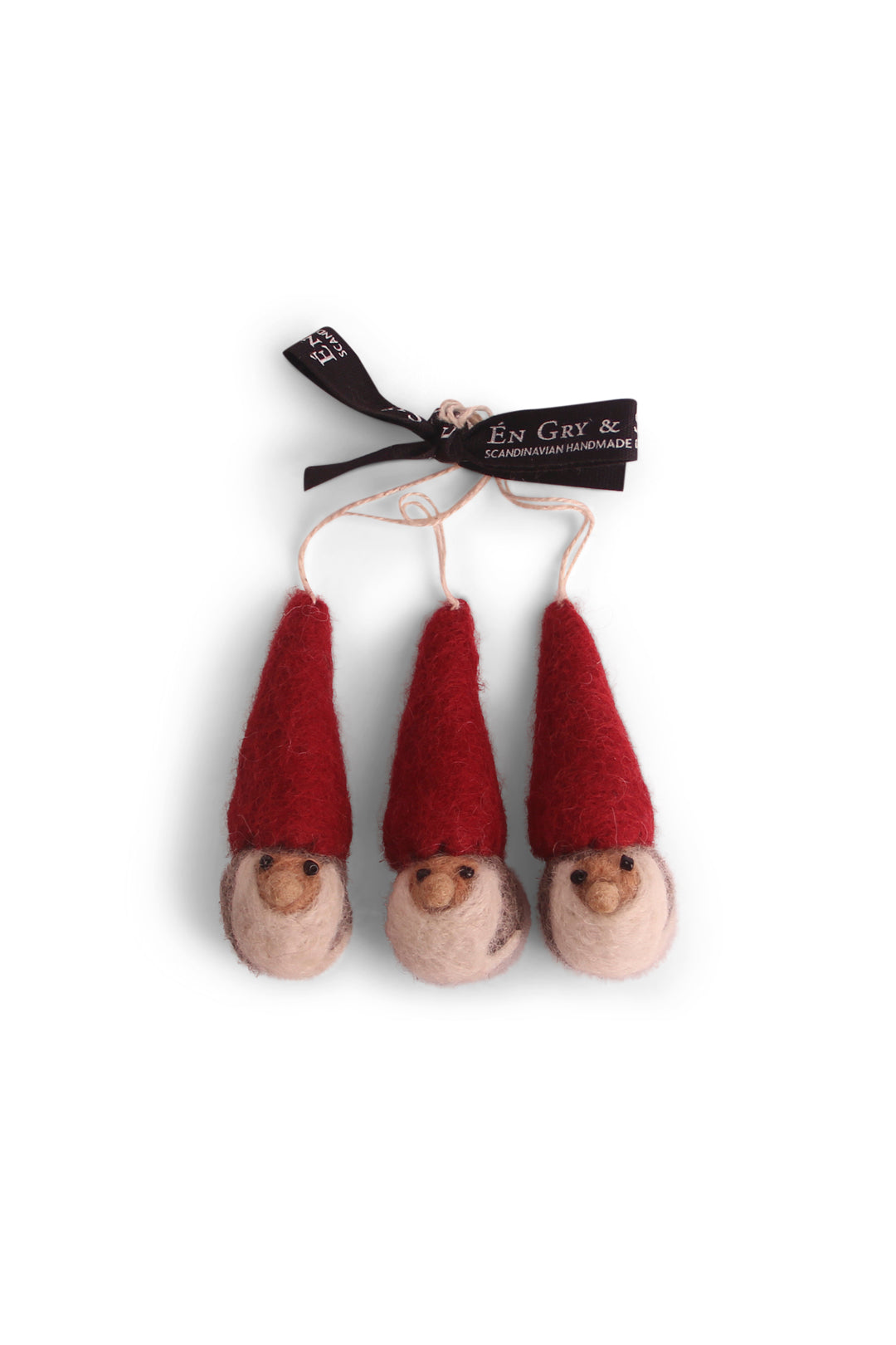 Gry & Sif Gnomes Set of 3 Ornaments