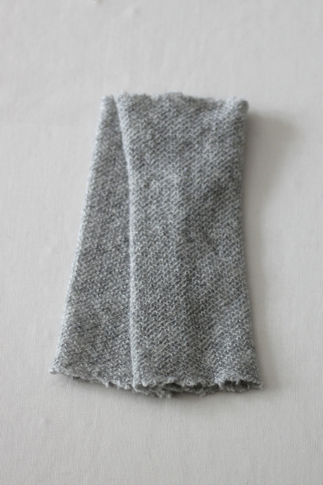 Knitworks Knitted Grey Wrist Warmers