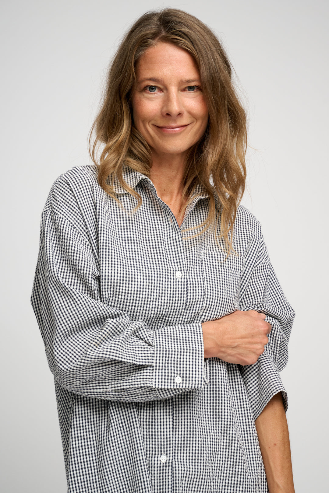 Moshi Moshi Mind Heaven Shirtdress Gingham