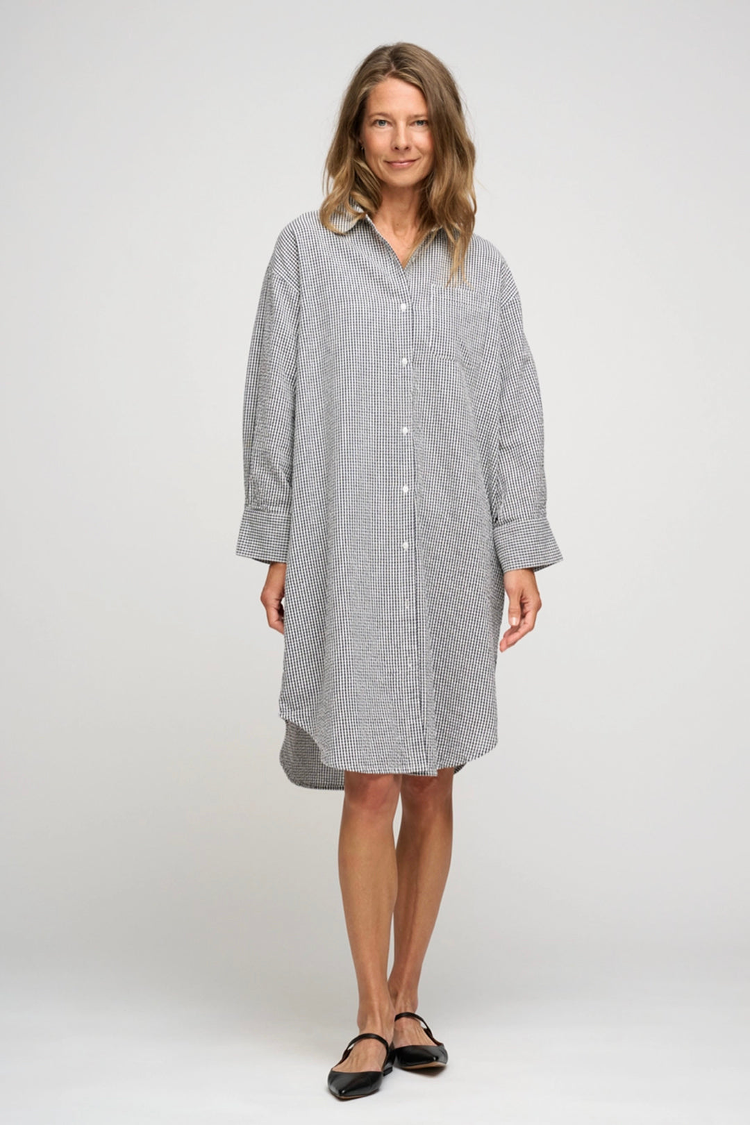 Moshi Moshi Mind Heaven Shirtdress Gingham