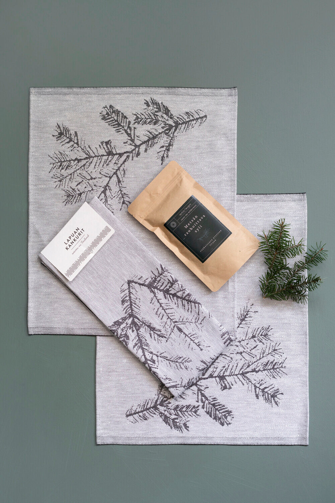 Lapuan Kankurit Havu Black Tea Towel