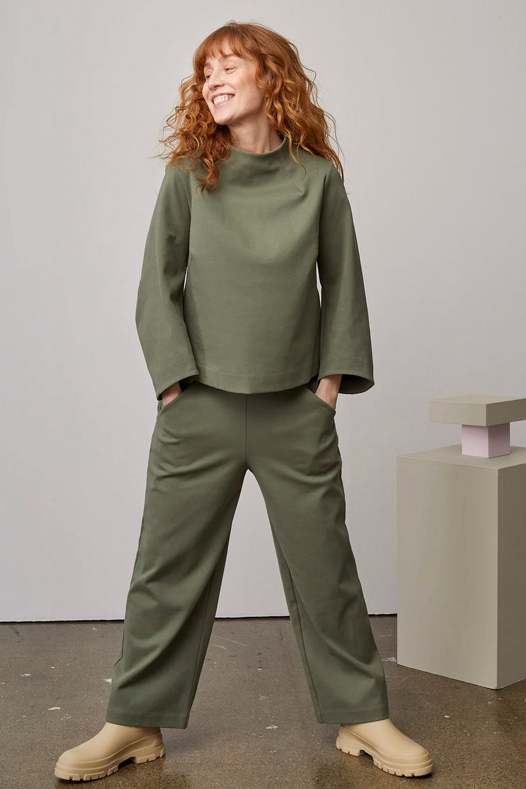 Papu Hexacon Salvia Blouse