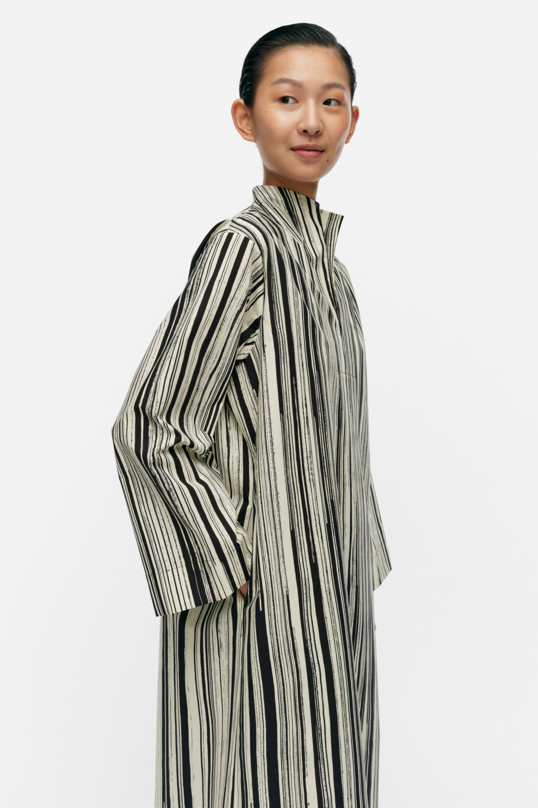 Marimekko Interia Siluetti Cotton Poplin Dress