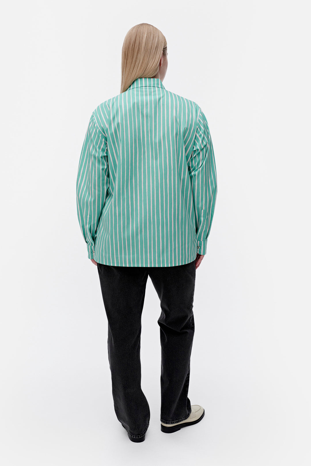 Marimekko Jokapoika Mint Green/Light Pink Shirt