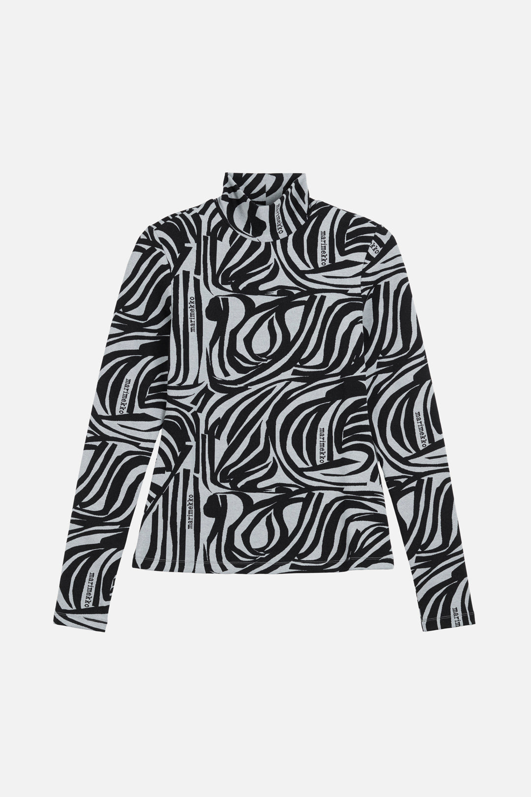 Marimekko Jäkälä Jokuraita Logo Turtleneck