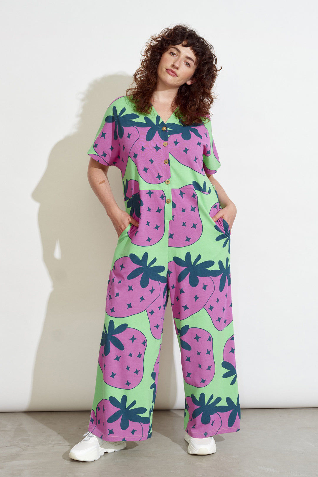 Mainio Giant Strawberry Jumpsuit