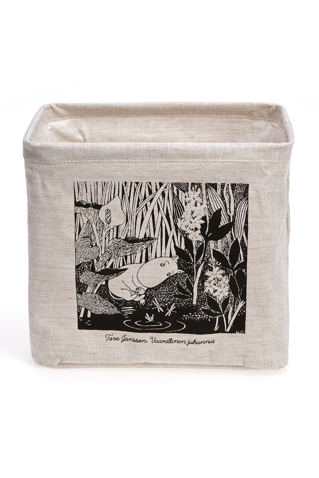 Piironki Helsinki Moomin Linen Storage Basket Just a Thought