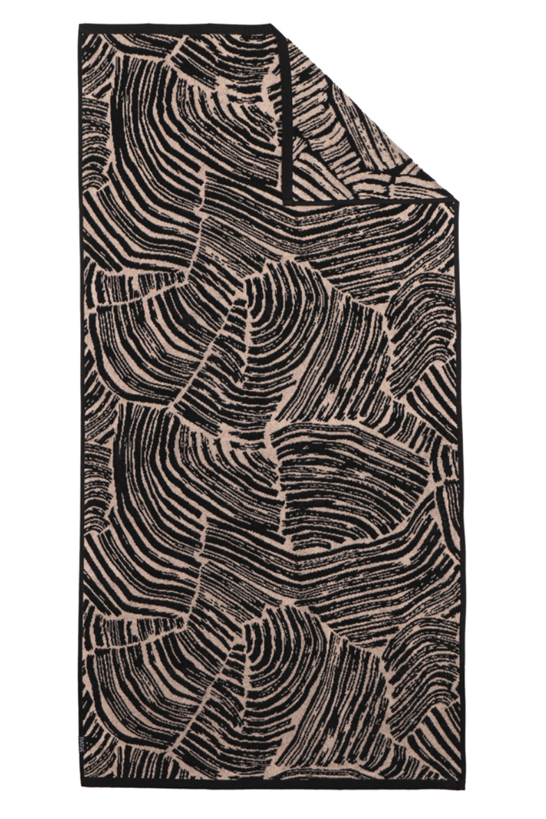 Ratia Kalliolla Black/Sand Towels