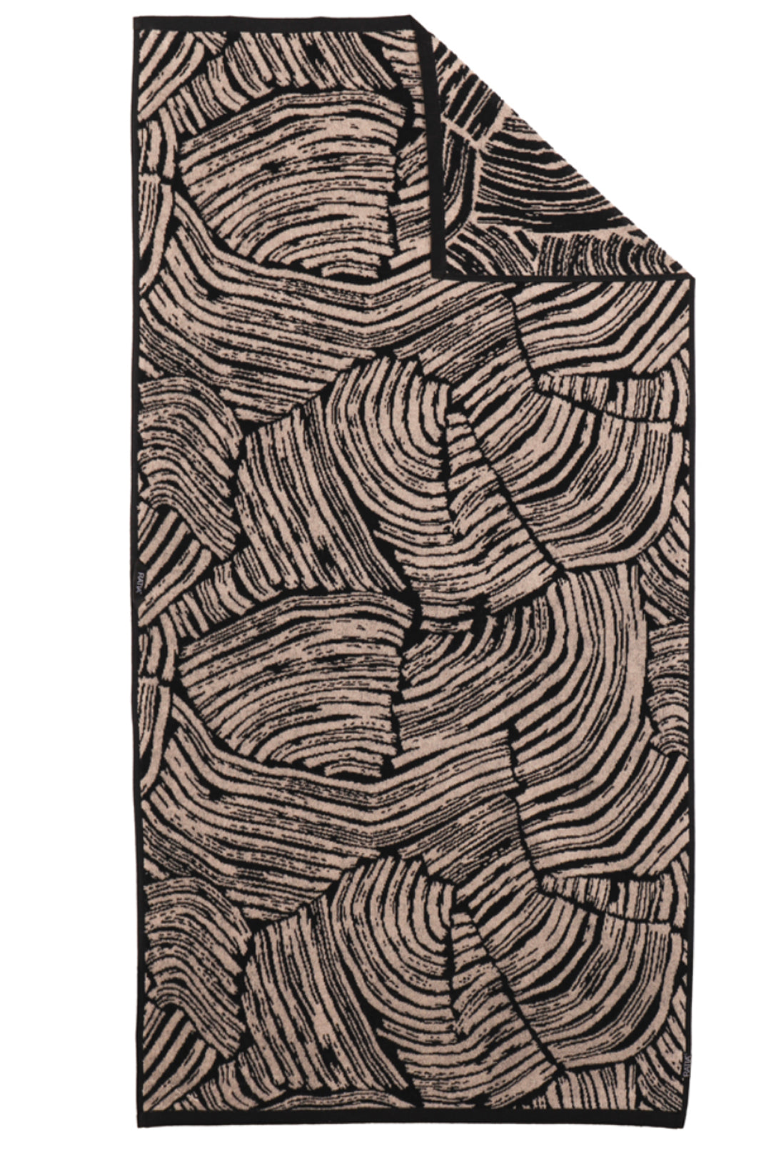 Ratia Kalliolla Black/Sand Towels